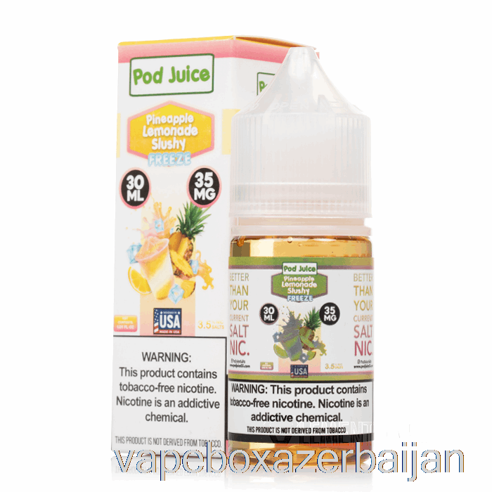 Vape Baku FREEZE Pineapple Lemonade Slushy - Pod Juice - 30mL 20mg